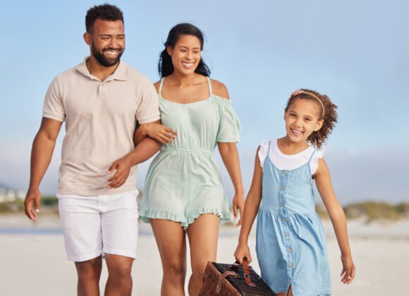 happy mixed race family spending family time toget utc