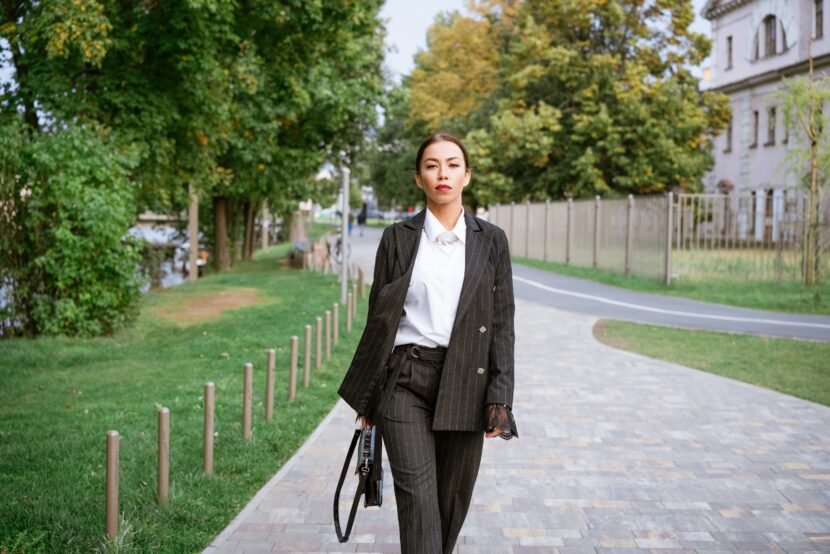 stylish businesswoman posing on the street in suit 2026 01 06 09 10 13 utc scaled